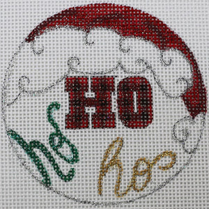 Ho Ho Ho w/ Santa Hat