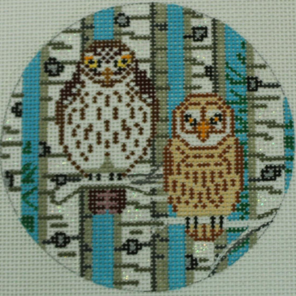 Two Owls Ornament