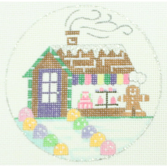 Gingerbread House w/ Gumdrops