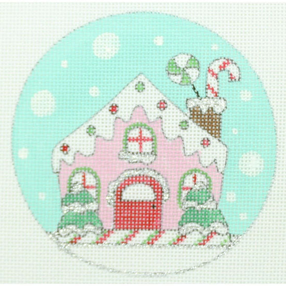 Pink Christmas House