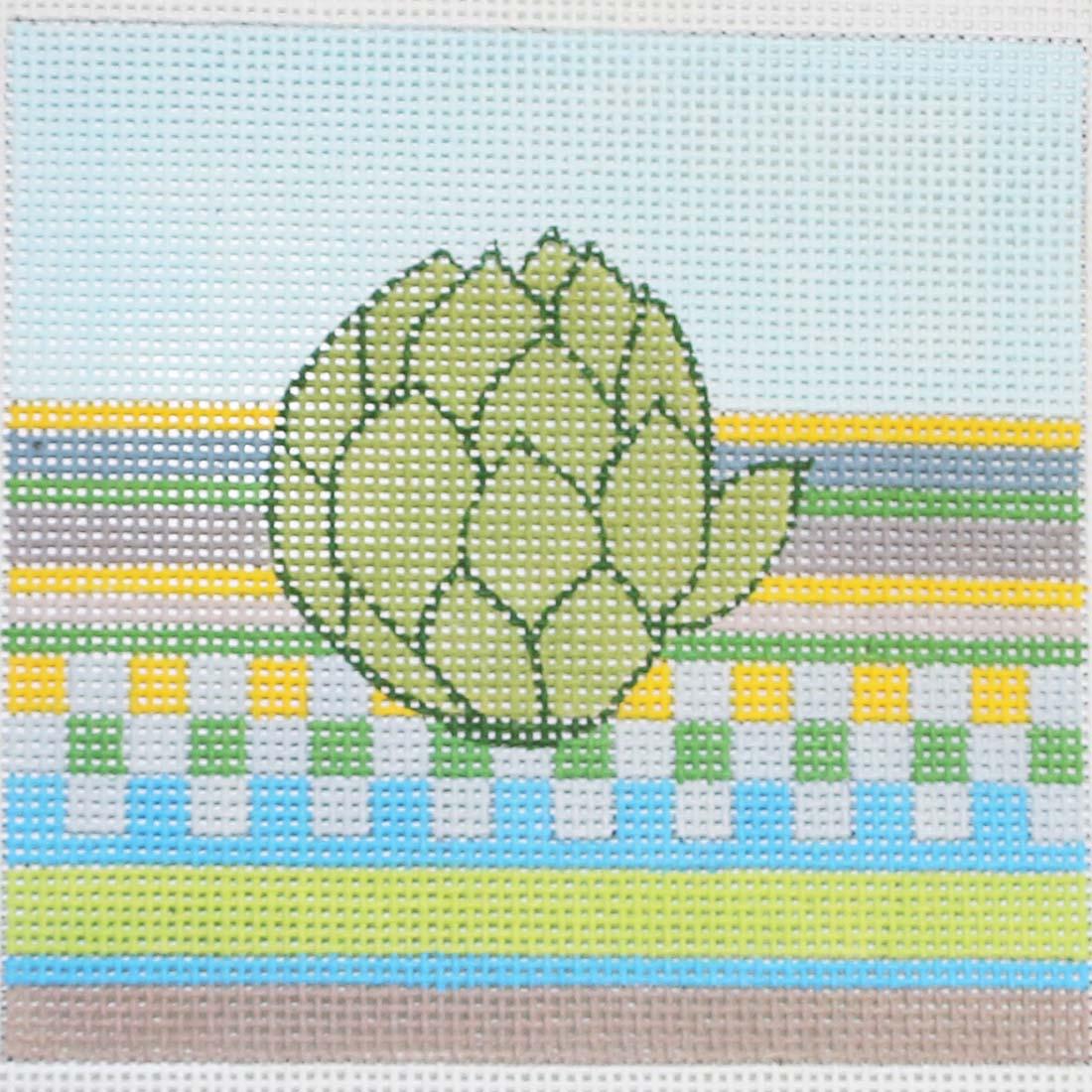 Garden Artichoke with stitch guide