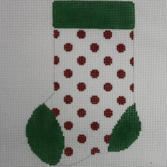 Red Dot Mini Sock