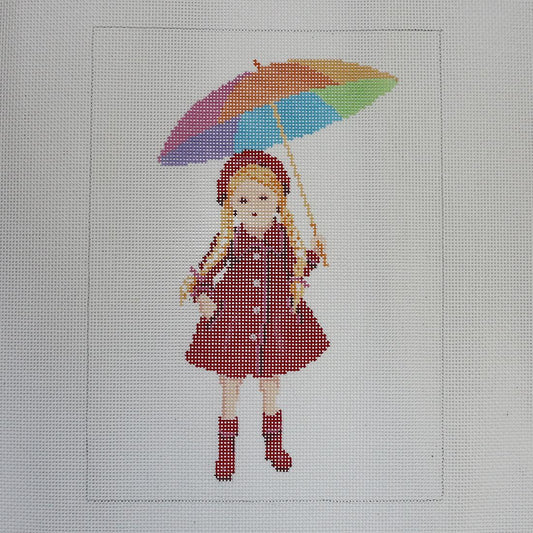 Girl with Umbrella