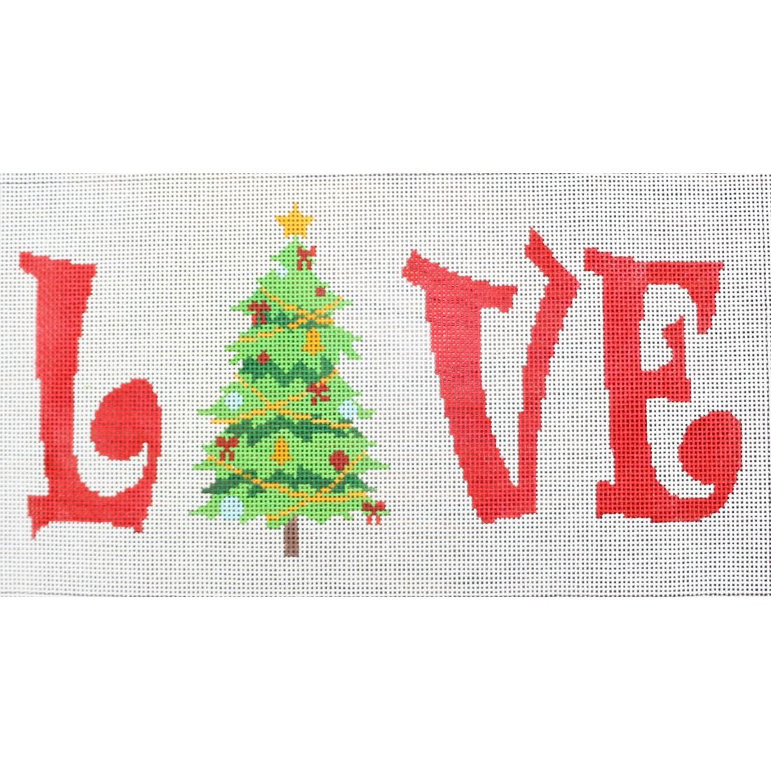 LOVE with Christmas Tree