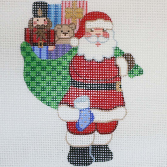 Santa with Bag of Toys