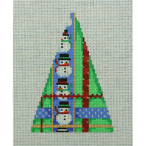 Snowman Woven Mini Tree