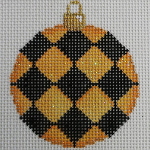 Gold/Black Harlequin Ball