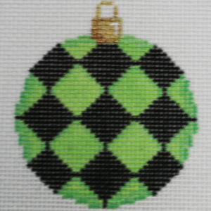 Lime/Black Harlequin Ball