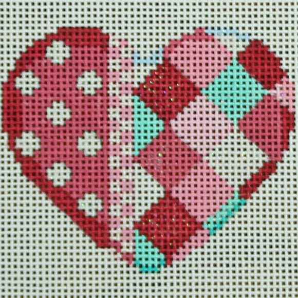 Dot/Harlequin Mini Heart