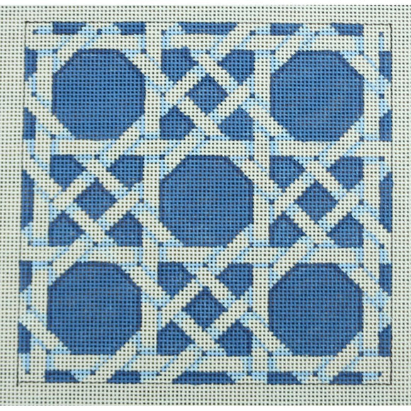 Blue/White Caning Insert