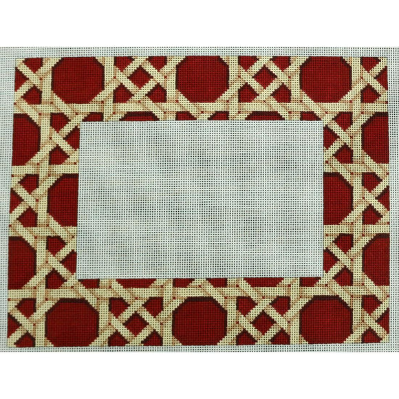 Camel/Red Caning Frame