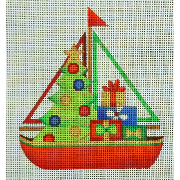 Sailboat w/ Tree/Packages