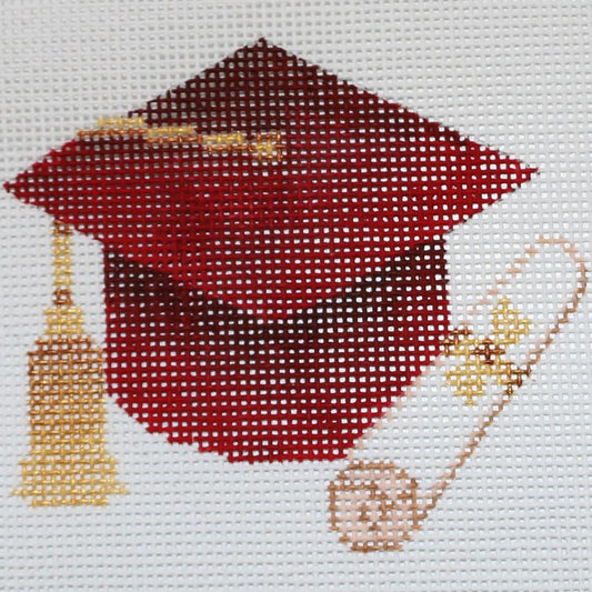 Red Graduation Cap