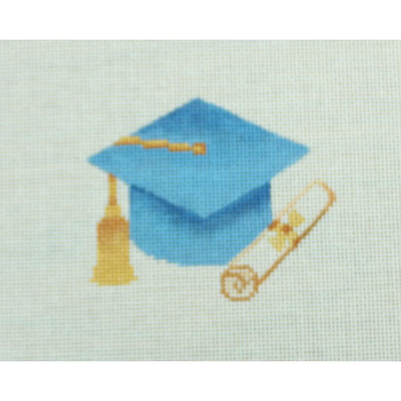 Light Blue Graduation Cap