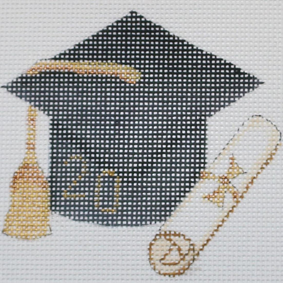 Black Graduation Cap & Diploma