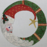 Crescent Santa Round