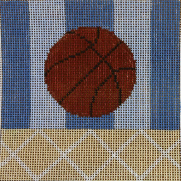 Basketball on Stripes