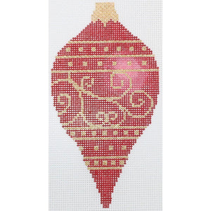 Red/Gold Ornament