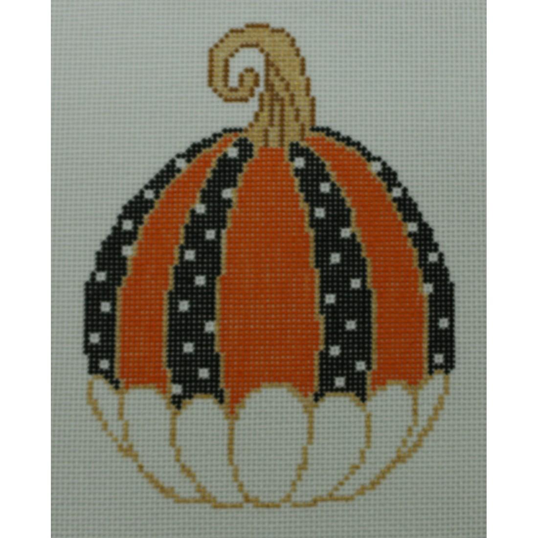 Pumpkin, Orange/Black Striped