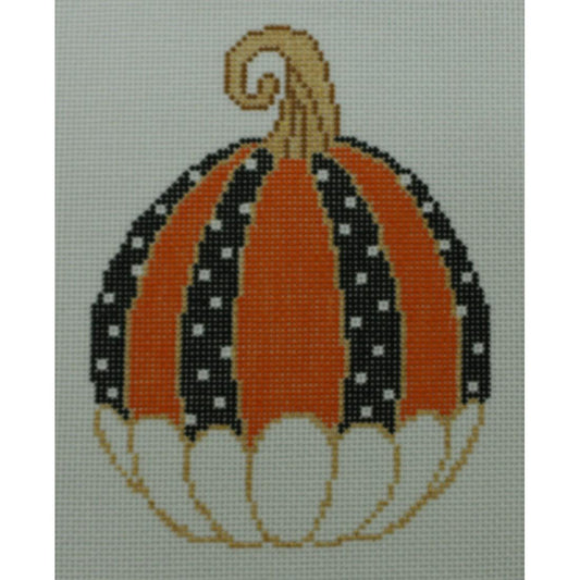 Pumpkin, Orange/Black Striped