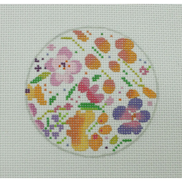 Peppy Floral Round