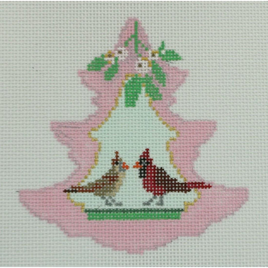 Pink Tree, Cardinal Pair