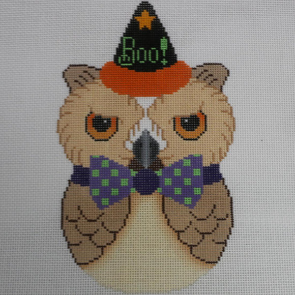 Owl with Boo Hat