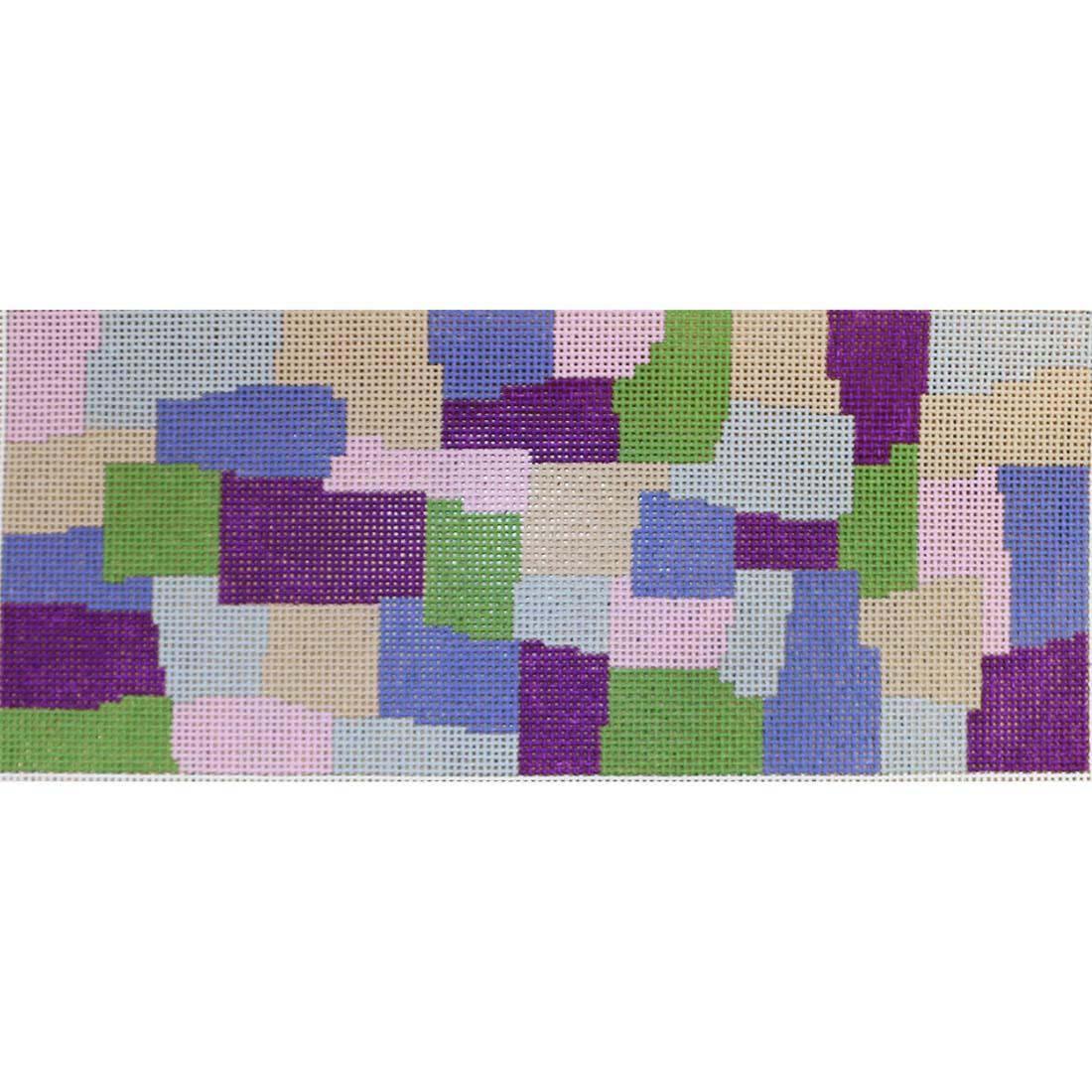 Pink/Purple/Green Abstract