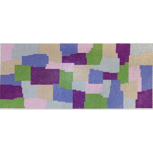 Pink/Purple/Green Abstract