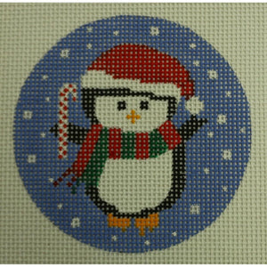 Penguin w/Candy Cane