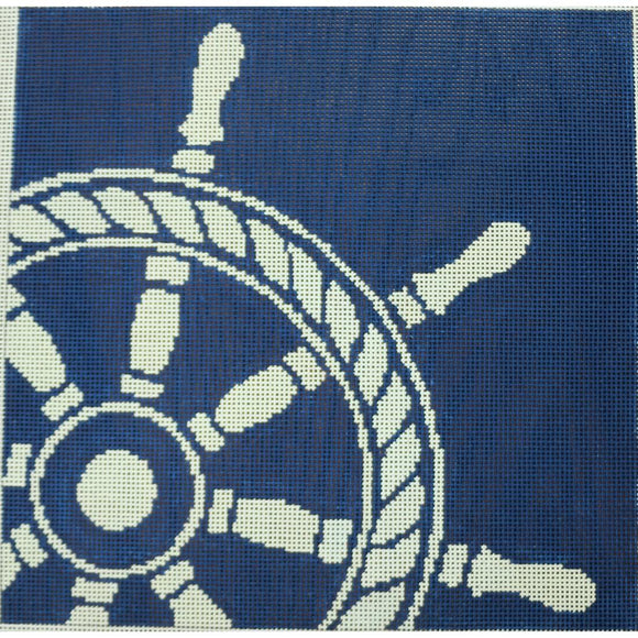 Ships Wheel on Navy