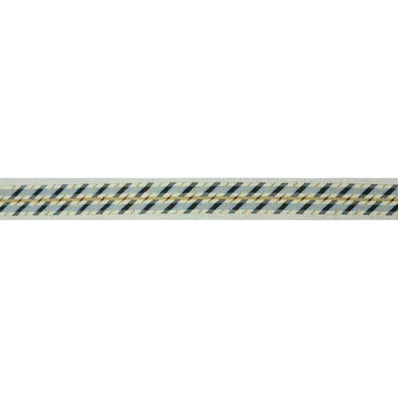 Diagonal Stripe Belt