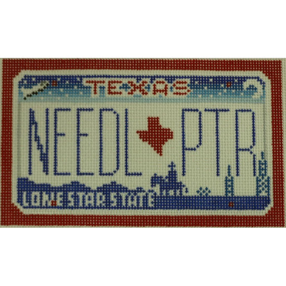 Texas Mini-License Plate