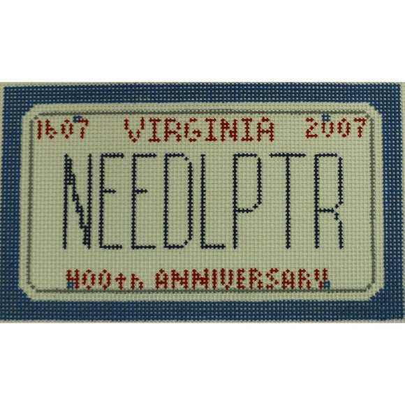 Virginia Mini-License Plate