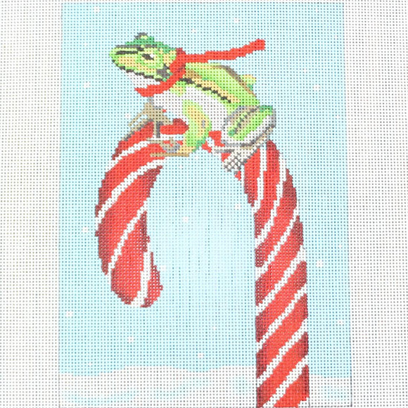 Frog & Candy Cane