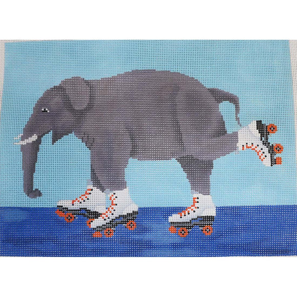 Elephant on Roller Skates