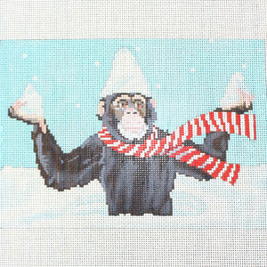 Snowy Chimp