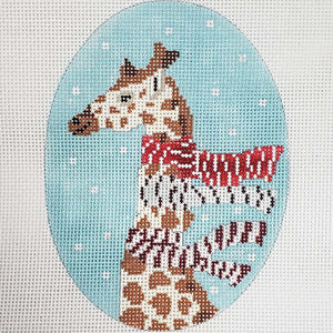 Giraffe with Scarves