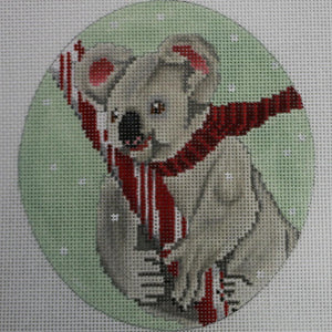 Koala w/ Red Scarf