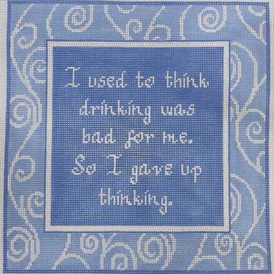 I used to think...drinking