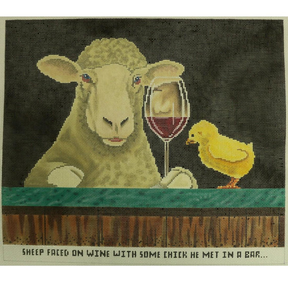 Sheep Faced on Wine