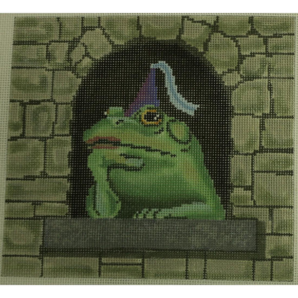 Frog in Castle Window