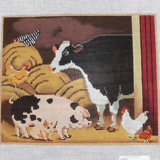 Barn w/ Barnyard Animals