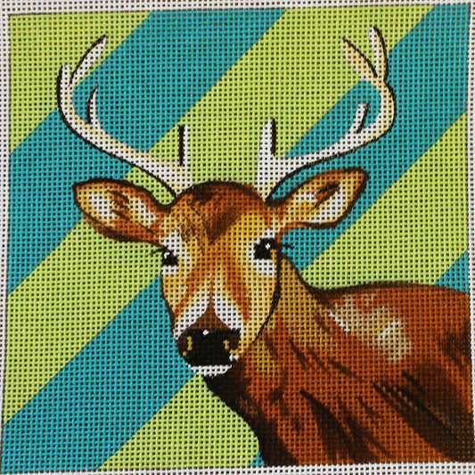Deer w/ Diagonal Stripes