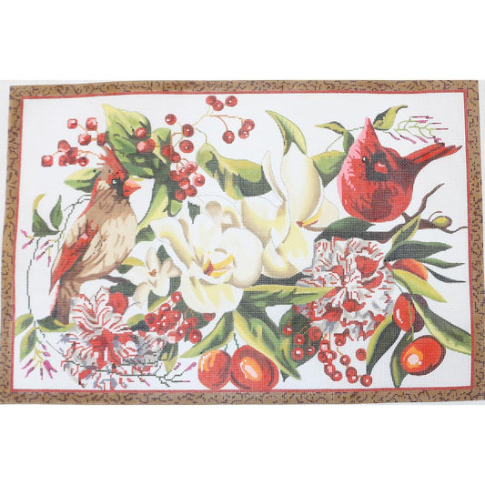 Red Birds Floral & Fruit