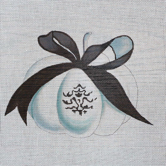 Elegant Pumpkin w/ Ribbon