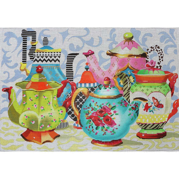 Teapots/Pink