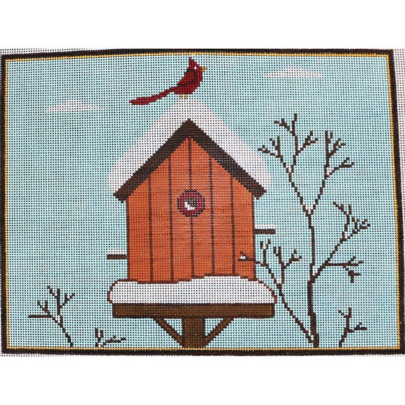 Winter Birdhouse