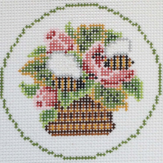 Bee/Floral Basket
