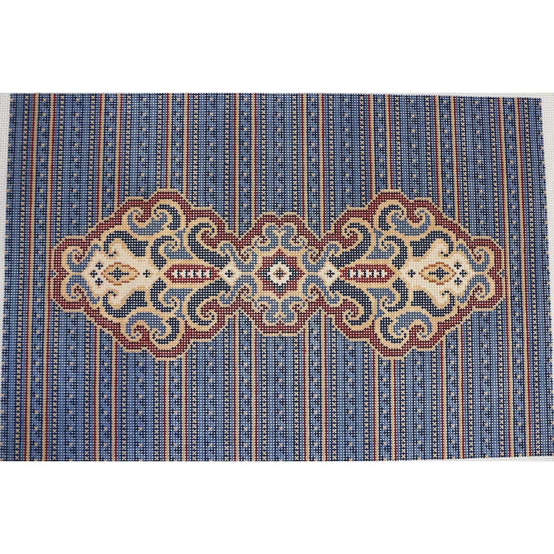 Blue/Red/Tan w/ Stripes